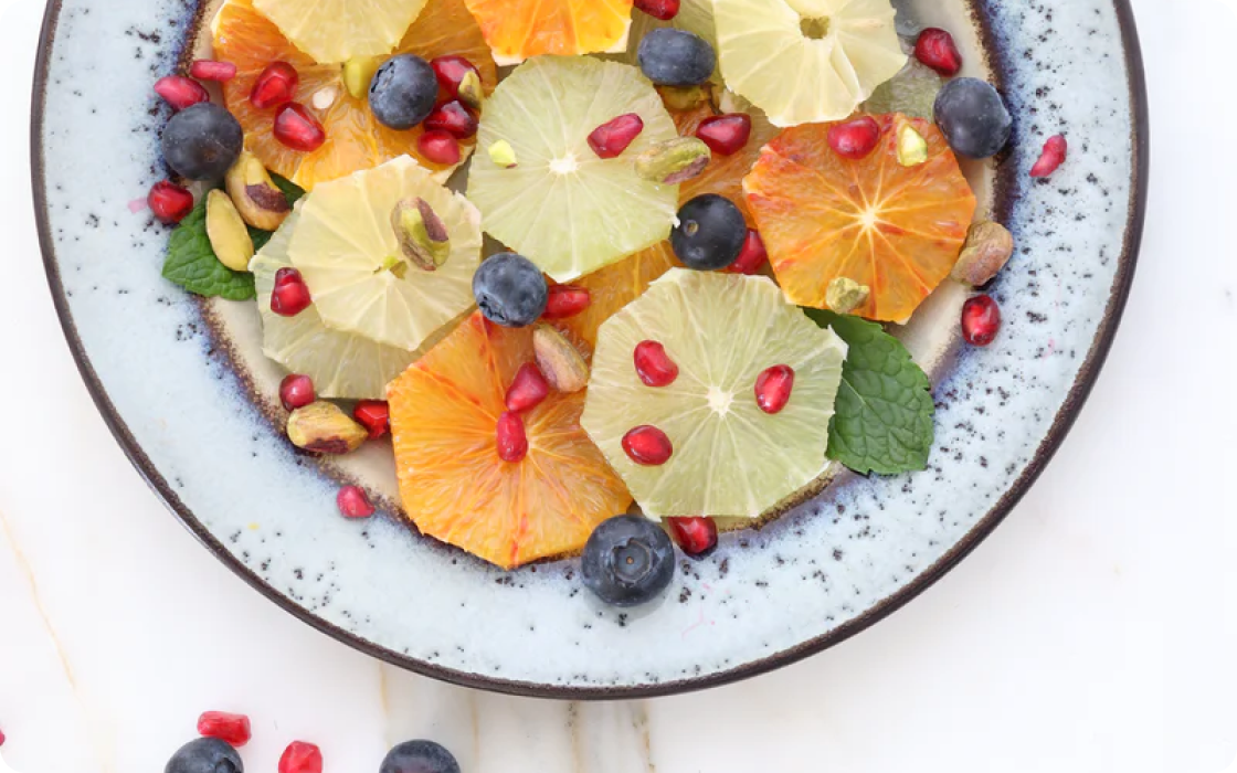 Ligth fruit salad